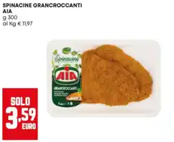 Panorama Spinacine gran croccanti AIA offerta