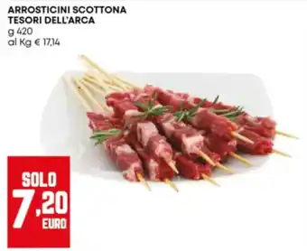 Panorama Arrosticini scottona tesori dell'arca offerta