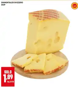 Panorama Emmentaler svizzero DOP offerta