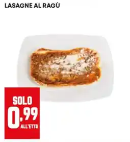 Panorama Lasagne al ragù offerta
