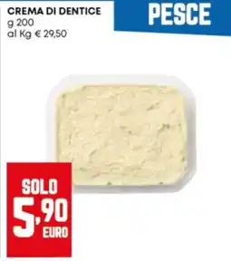 Panorama Crema di dentice offerta