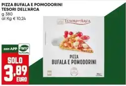 Panorama Pizza bufala e pomodorini Tesori dell'Arca offerta