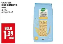 Panorama Cracker riso soffiato Pam offerta