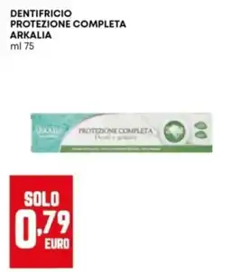 Panorama Dentifricio protezione completa Arkalia offerta