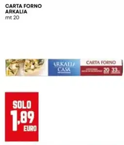 Panorama Carta forno Arkalia offerta