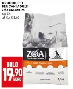 Panorama Crocchette per cani adulti Zóa Premium offerta