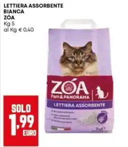 Panorama Lettiera assorbente Zóa offerta