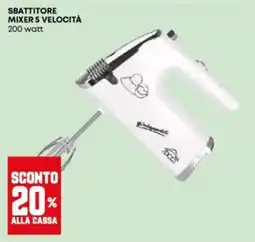 Panorama Sbattitore mixer 5 velocità offerta