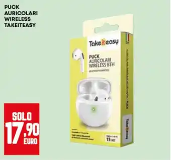 Panorama Puck auricolari wireless bth offerta