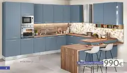 Mondo Convenienza Composizione tipo' Blu acciaio opaco² offerta