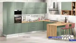 Mondo Convenienza Composizione tipo' Verde opaco offerta