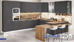 Mondo Convenienza Composizione tipo' Grigio Londra Opaco offerta