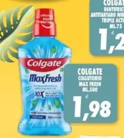 Compri Meglio Colgate collutorio max fresh offerta