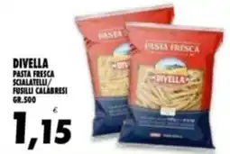 Compri Meglio Divella pasta fresca scialatelli/fusilli calabresi offerta