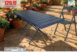 Bricofer Tavolo in ferro pieghevole offerta