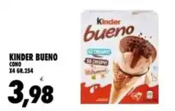 Compri Meglio Kinder bueno cono offerta