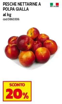 C+C maxigross Pesche nettarine a polpa gialla offerta