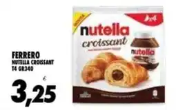 Compri Meglio Nutella croissant offerta