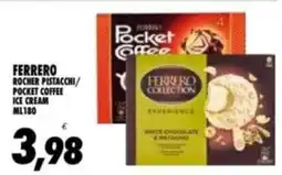 Compri Meglio Ferrero Rocher Pistacchi / Pocket Coffee Ice Cream offerta