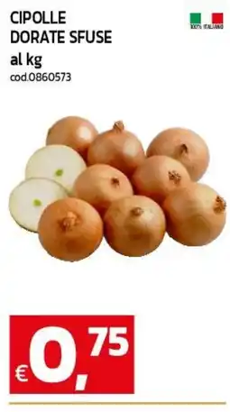 C+C maxigross Cipolle Dorate Sfuse offerta