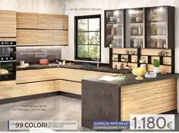 Mondo Convenienza Cucina Quercia Naturale offerta
