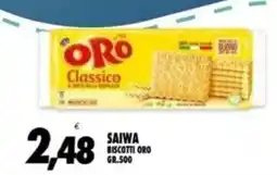 Compri Meglio Saiwa biscotti oro offerta