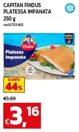 C+C maxigross Platessa impanata Findus offerta
