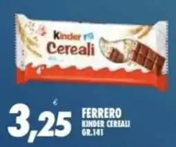 Compri Meglio Kinder Cereali offerta