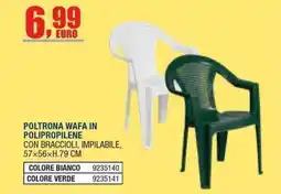 Bricofer Poltrona Wafa offerta
