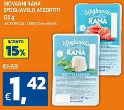C+C maxigross Sfogliavelo assortiti Rana offerta