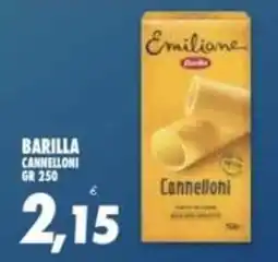 Compri Meglio Barilla Cannelloni offerta