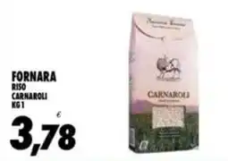Compri Meglio Fornara riso Carnaroli offerta
