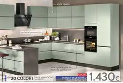 Mondo Convenienza Composizione tipo' Verde Felce Opaco offerta