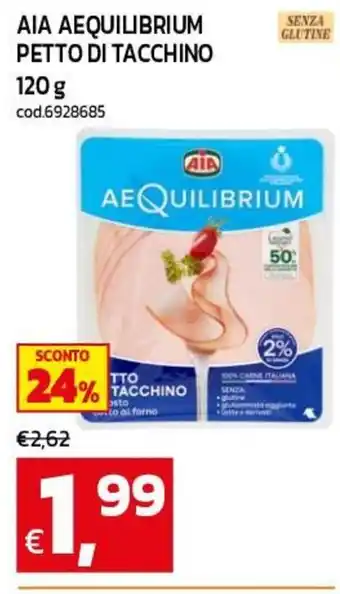 C+C maxigross AIA AEQUILIBRIUM PETTO DI TACCHINO offerta