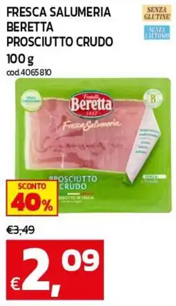 C+C maxigross Prosciutto crudo Beretta offerta