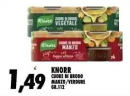Compri Meglio Knorr cuore di brodo manzo/verdure offerta