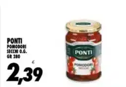 Compri Meglio Pomodori secchi Ponti offerta