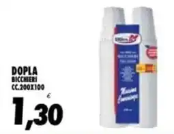 Compri Meglio Dopla bicchieri offerta