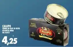 Compri Meglio Tonno in olio di oliva Callipo offerta