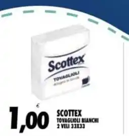 Compri Meglio Scottex tovaglioli bianchi offerta