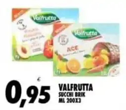 Compri Meglio Valfrutta succhi brik offerta