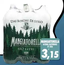Compri Meglio Mangiatoarella acqua naturale offerta