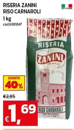 C+C maxigross Riseria Zanini Riso Carnaroli offerta