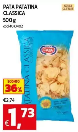 C+C maxigross Pata patatina classica offerta