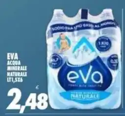 Compri Meglio Acqua minerale naturale Eva offerta
