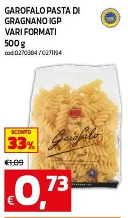 C+C maxigross Garofalo pasta di Gragnano IGP offerta