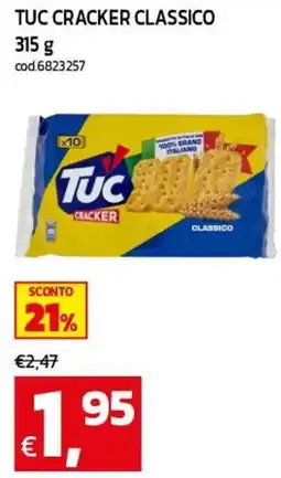 C+C maxigross Tuc cracker classico offerta