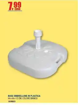 Bricofer Base ombrellone in plastica offerta