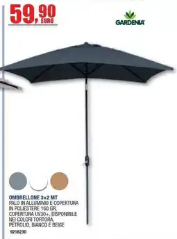 Bricofer Ombrellone Gardenia offerta