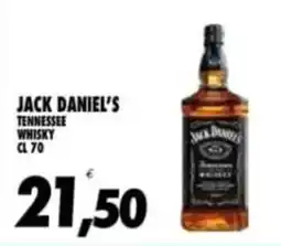 Compri Meglio Jack Daniel's Tennessee Whisky offerta